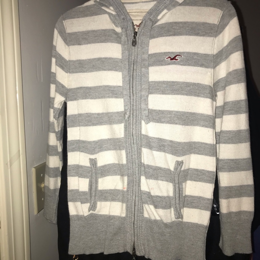 Stripped hollister shirt